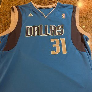 Jason Terry Dallas Mavericks Adidas L Jersey- Blue